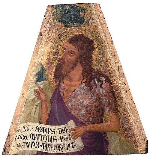 St. John the Baptist, 1337, Ambrogio Lorenzetti