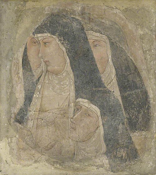 A Group of Poor Clares, 1329, Ambrogio Lorenzetti