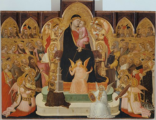 Maestà de Massa Marittima, 1335, Ambrogio Lorenzetti