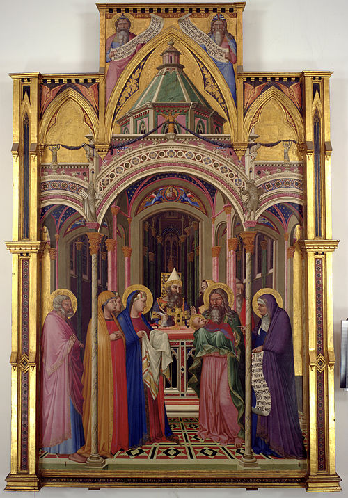 Présentation de Jésus au Temple, 1342, Ambrogio Lorenzetti