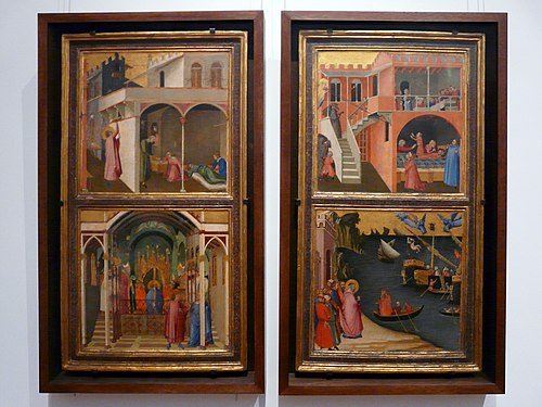 Stories of Saint Nicholas, 1332, Ambrogio Lorenzetti