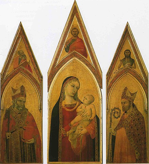 Altarpiece of St Proculus, 1332, Ambrogio Lorenzetti