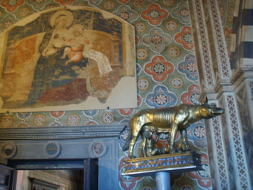 Maestà della Loggia del Palazzo Pubblico di Siena, , Ambrogio Lorenzetti