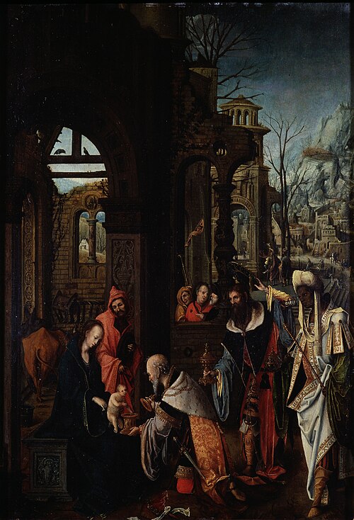 The Adoration of the Magi, 1519, Pseudo-Bles