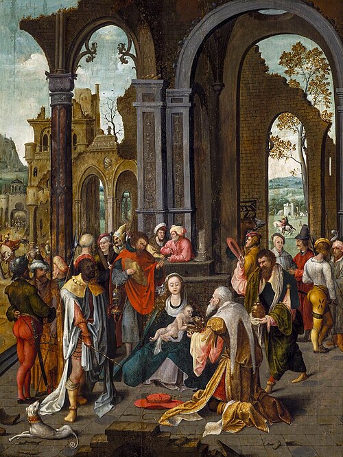 The Adoration of the Magi, 1510, Pseudo-Bles