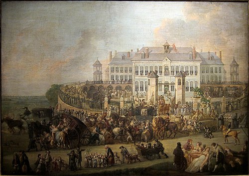 La fête du Broquelet, 1775, Louis Joseph Watteau