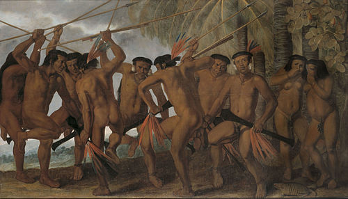Dancing Tapuyi Indians, 1643, Albert Eckhout