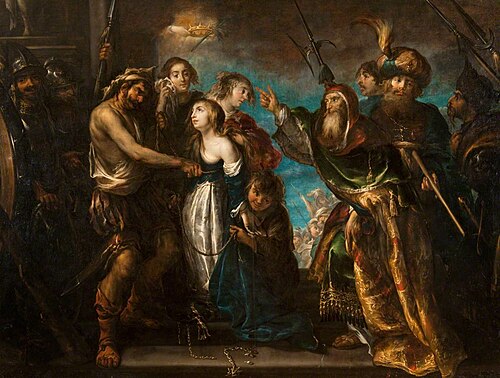 The Martyrdom of St Catherine, 1647, Jan Cossiers