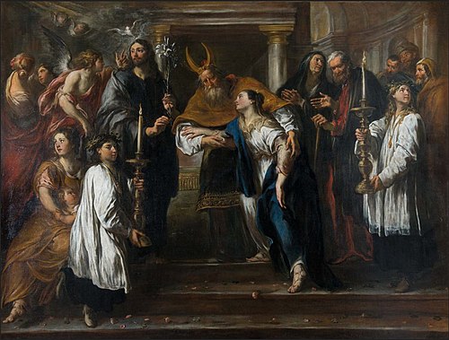 Le Mariage de la Vierge, 1650, Jan Cossiers