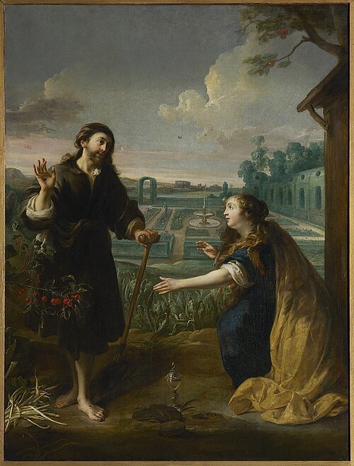 Jesus appears to Mary Magdalene, 1650, Jan Cossiers