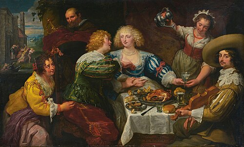 The Parable of the Prodigal Son, 1650, Jan Cossiers