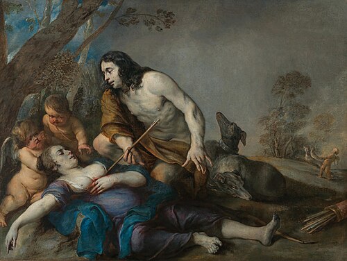 Cephalos and Procris, 1650, Jan Cossiers