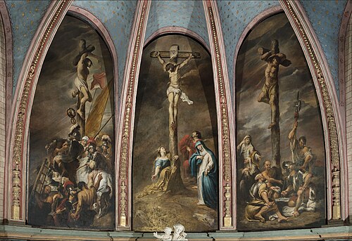Golgotha, 1655, Jan Cossiers