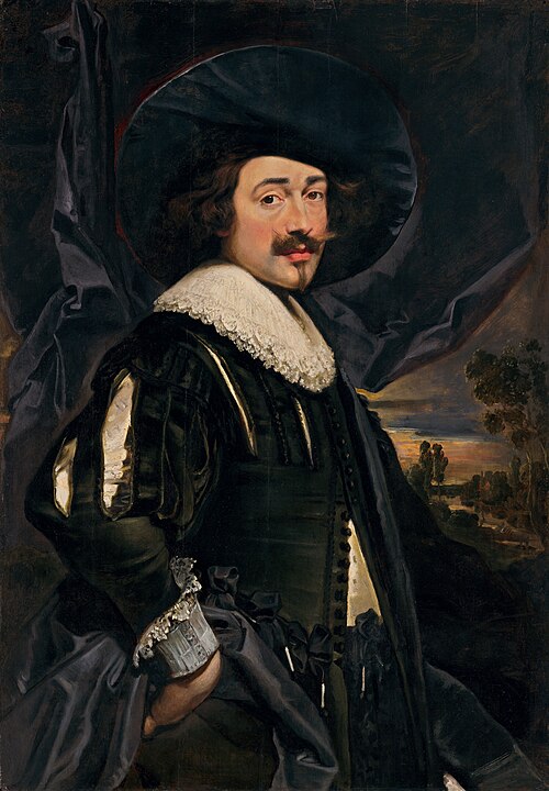 Portrait of a Man in a Wide-Brimmed Hat, 1631, Jan Cossiers