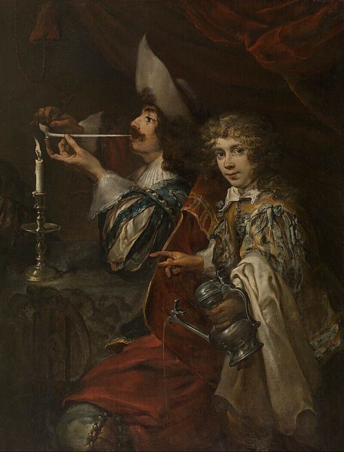 The Smoker, 1650, Jan Cossiers
