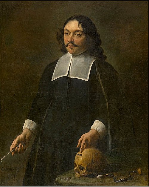 Portrait of a physician, 1650, Jan Cossiers