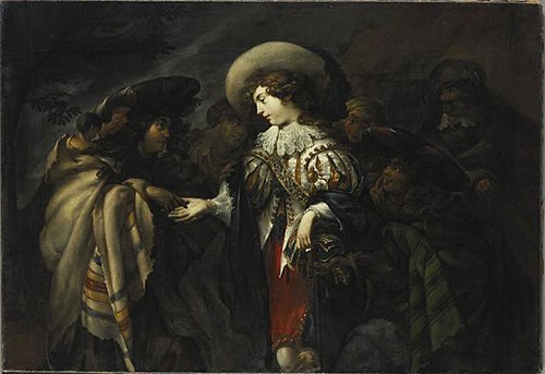 The Fortune Teller, 1650, Jan Cossiers
