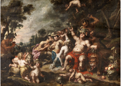 Bacchanal, , Jan Cossiers