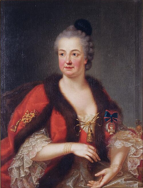 Elisabeth Augusta of Sulzbach, 1767, Heinrich Carl Brandt