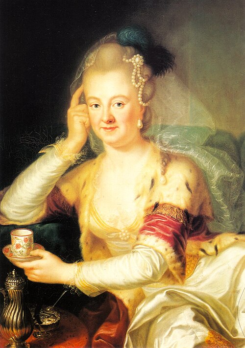 Elisabeth Augusta of Sulzbach, 1760, Heinrich Carl Brandt