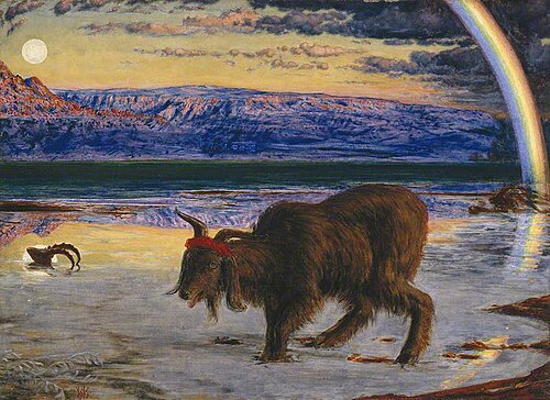 The Scapegoat, 1854, William Holman Hunt