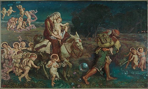 The Triumph of the Innocents, 1886, William Holman Hunt