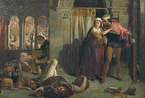 The Eve of Saint Agnes, 1848, William Holman Hunt