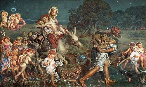 The Triumph of the Innocents, 1881, William Holman Hunt