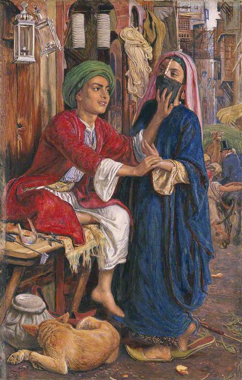 The Lantern-Maker's Courtship, 1857, William Holman Hunt
