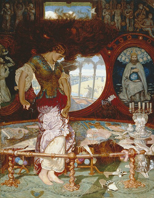 The Lady of Shalott, 1895, William Holman Hunt