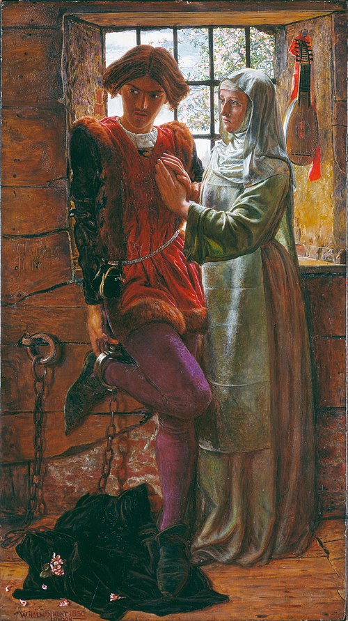 Claudio et Isabelle, 1850, William Holman Hunt