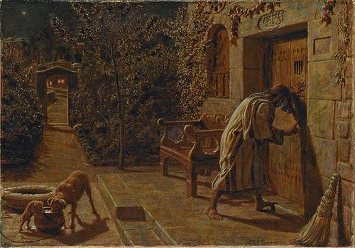 The importunate neighbour, 1895, William Holman Hunt