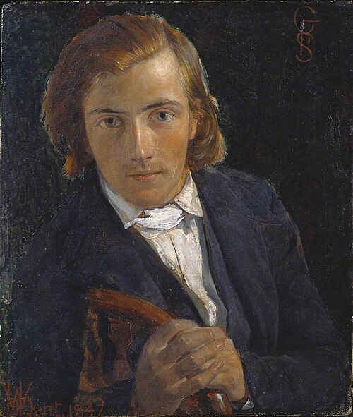 F.G. Stephens, 1847, William Holman Hunt