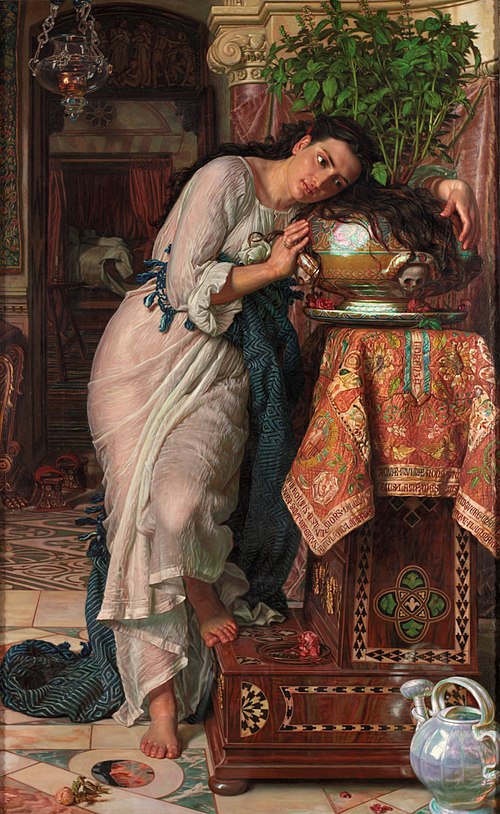 Isabella and the Pot of Basil, 1867, William Holman Hunt