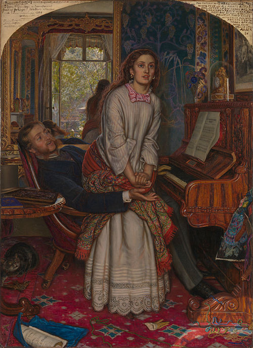 The Awakening Conscience, 1853, William Holman Hunt