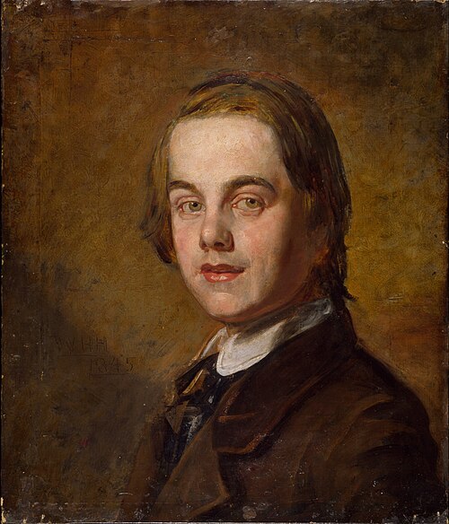 Self-Portrait, 1845, William Holman Hunt