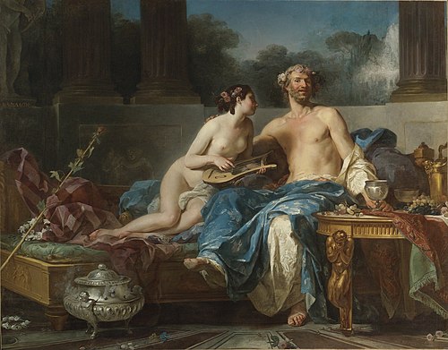 The Pleasures Of Anacreon, , Jean-Bernard Restout