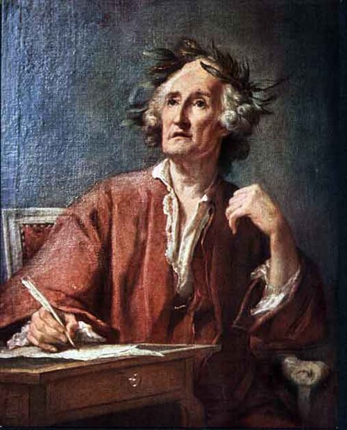 Le Poète inspiré, 1750, Jean-Bernard Restout