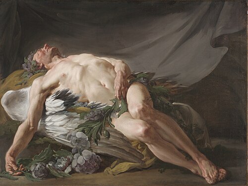 Sleep, 1771, Jean-Bernard Restout