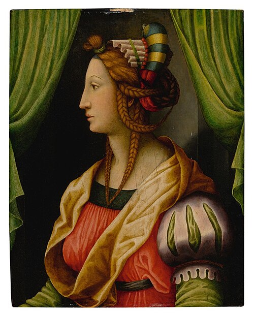 Profile of a Woman: a "Testa Ideale", , Antonio di Donnino di Domenico