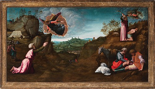 The Sacrifice of Isaac, 1525, Antonio di Donnino di Domenico