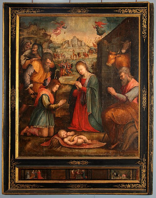 L’Adoration des bergers, 1538, Antonio di Donnino di Domenico