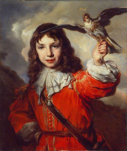 A Boy with a Falcon, 1665, Jan van Noordt