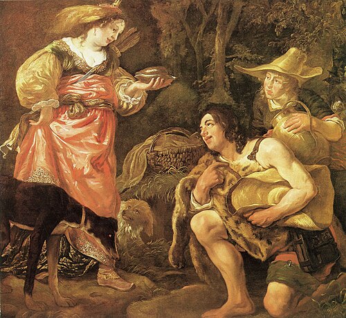 Granida and Daifilo, 1650, Jan van Noordt