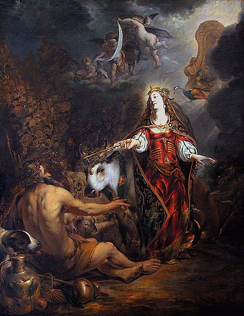 Junon confiant Io à Argus, 1650, Jan van Noordt