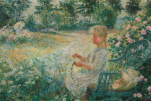 Girl In The Garden, , Jenny Montigny