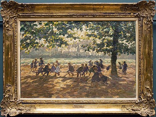 Enfants jouant au soleil, , Jenny Montigny