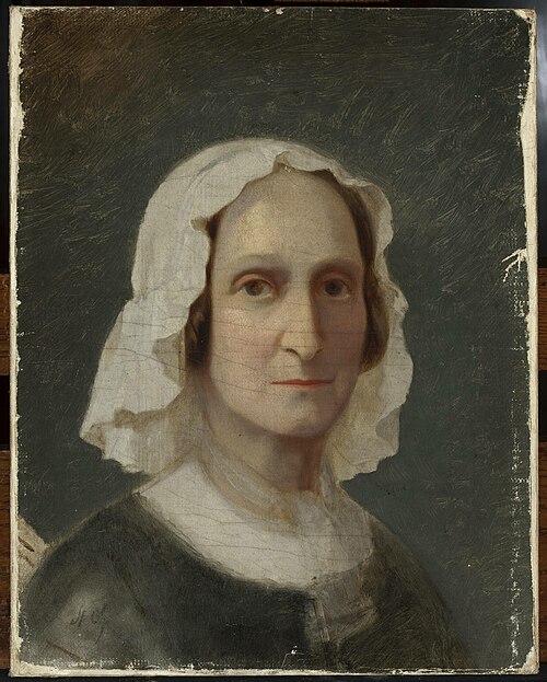 Portrait of Ludwika Czajkowska née Śniadecka (1802–1866), wife of Michał Sadyk Pasha, 1864, Stanisław Chlebowski