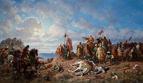 Death of Władysław Jagiellon near Varna, 1870, Stanisław Chlebowski