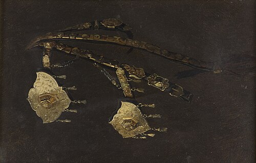 Study of a Fragment of the Turkish Horse Bit from the 17th C., , Stanisław Chlebowski
